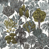 Tropical Forest Wallpaper - Grey - by Architects Paper. Click for more details and a description.