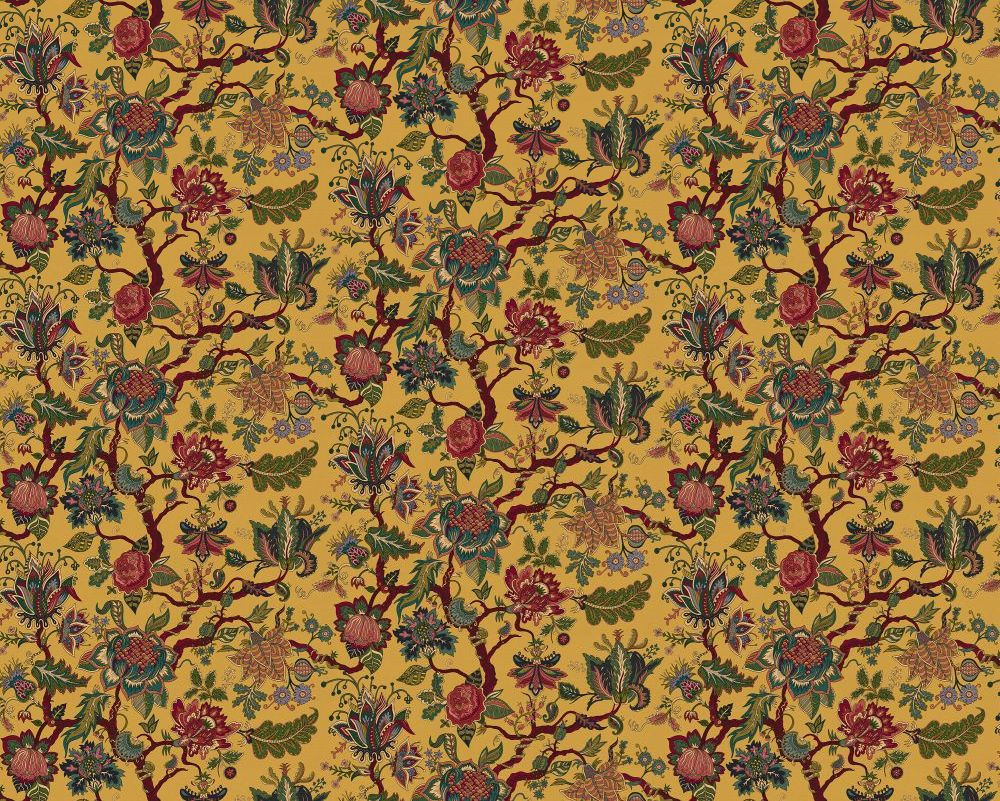 Eden Fabric - Mustard - by Wear The Walls