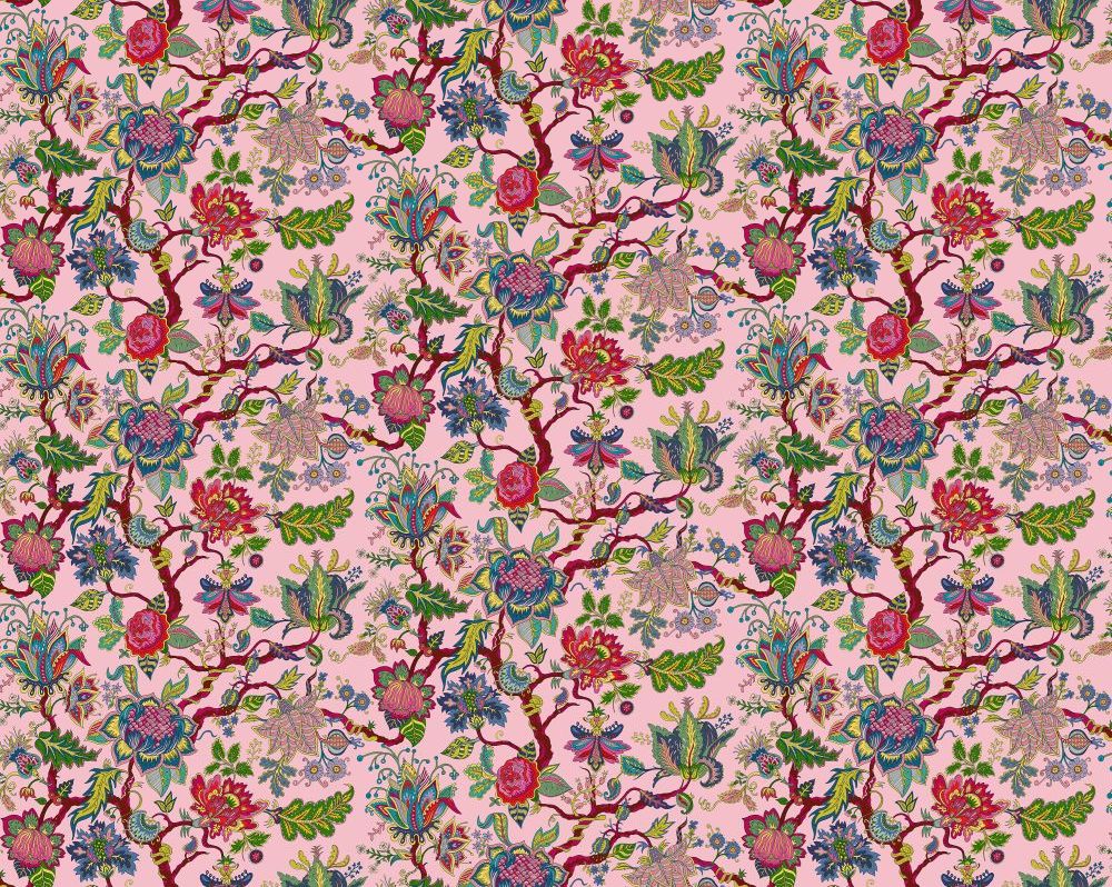Eden Fabric - Rose Pink - by Wear The Walls