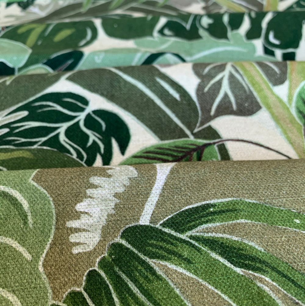 Serendipity Fabric - Jade Green - by Wear The Walls