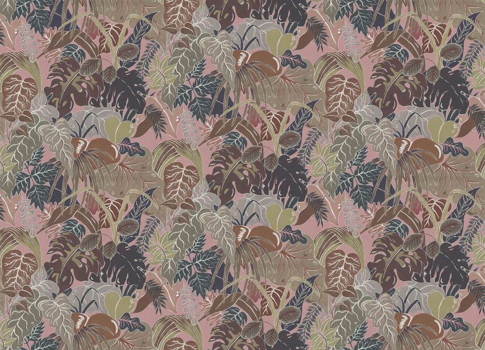 Serendipity Fabric - Rose Gold - by Wear The Walls