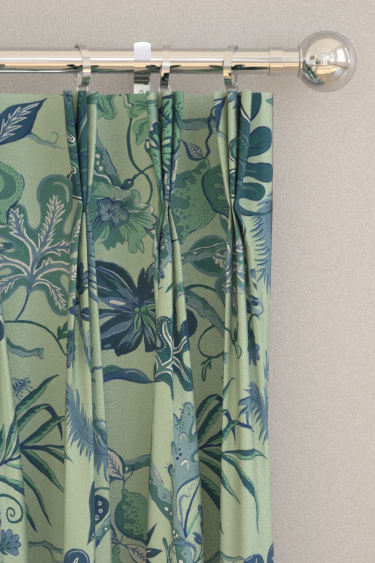 Ophilia Curtains - Mint - by Wear The Walls. Click for more details and a description.