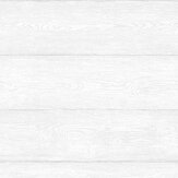 Plank Wallpaper - White - by NextWall