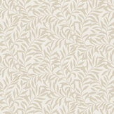 Salix Leaf Wallpaper - Beige - by Crown. Click for more details and a description.