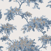 Tree Wallpaper - Dark Blue - by Crown. Click for more details and a description.