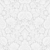 Damask Wallpaper - Grey - by Crown. Click for more details and a description.