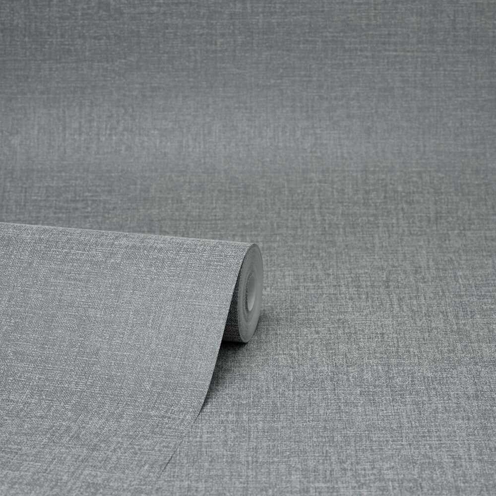 Texture Wallpaper - Dark Grey - by Crown