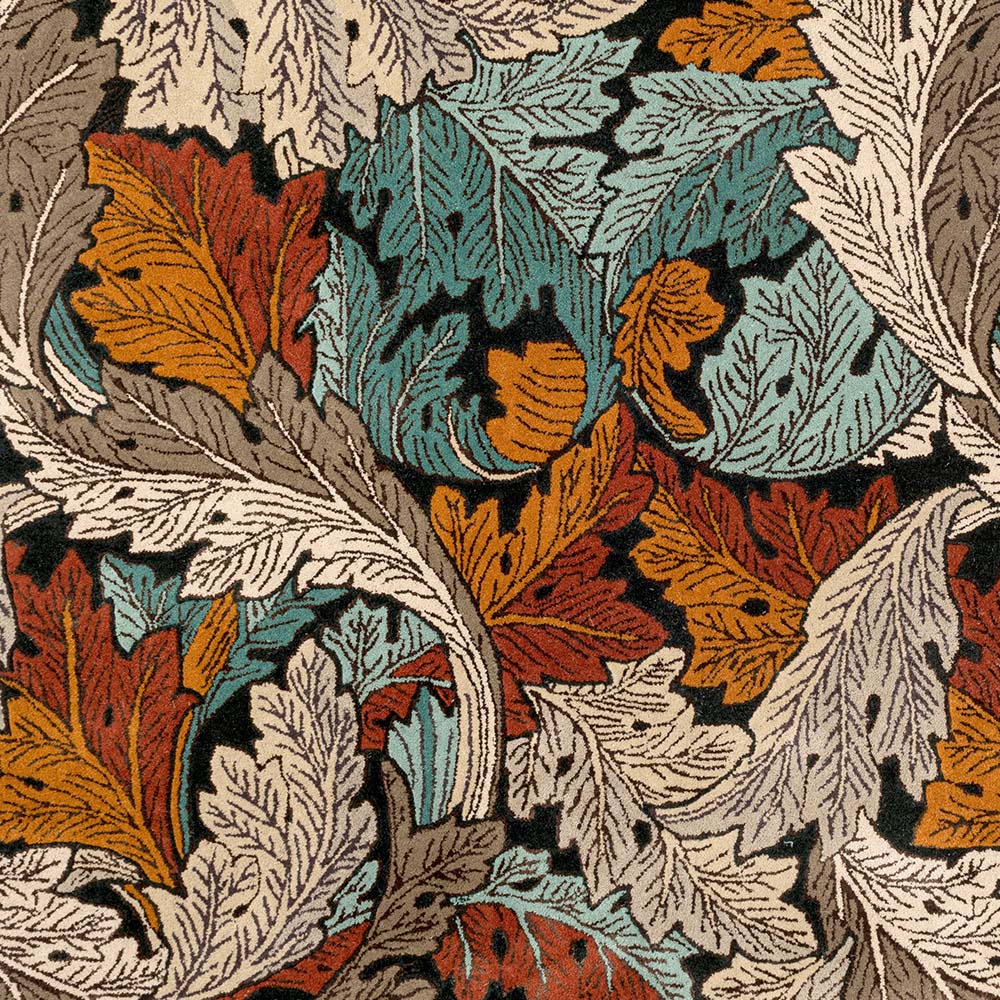 Acanthus Rug - Forest - by Morris