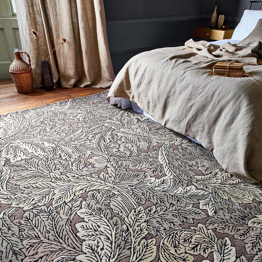 Acanthus Rug - Mole - by Morris