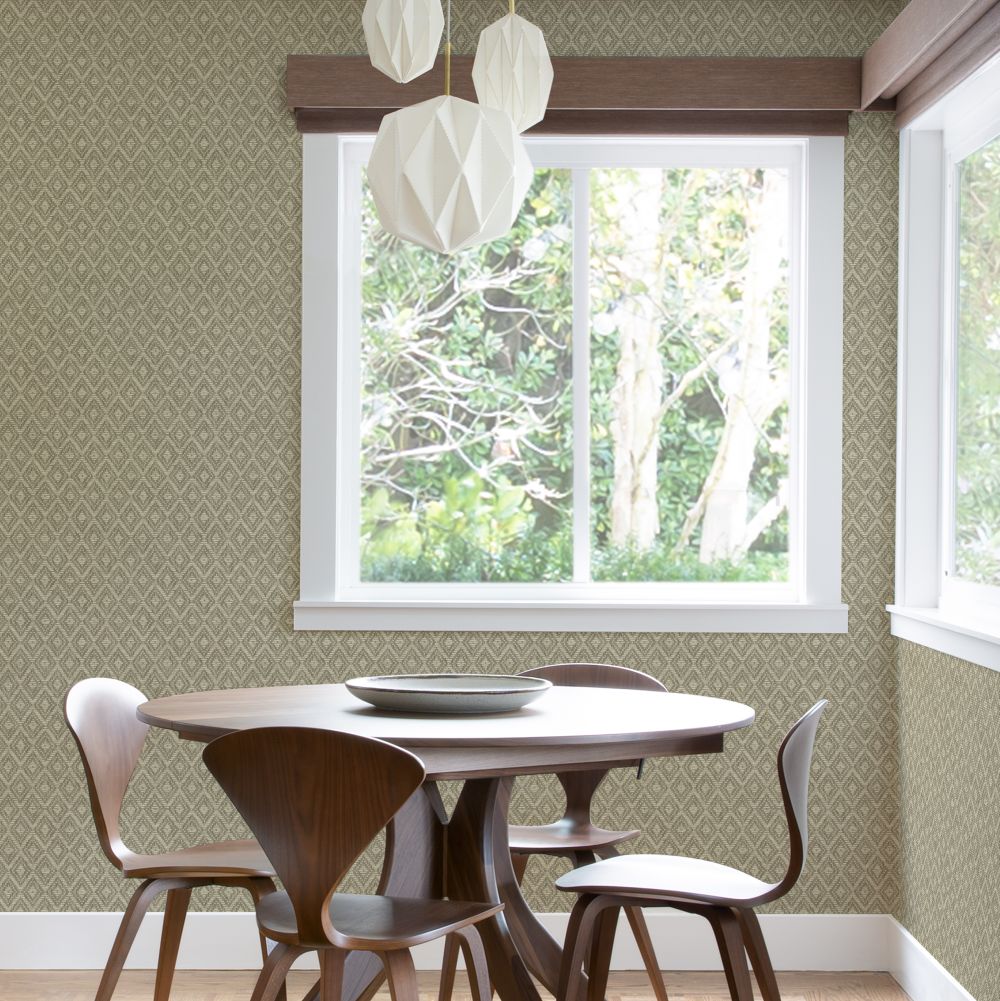 Silas Wallpaper - Taupe - by A Street Prints