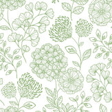 Ada Wallpaper - Green - by Scott Living. Click for more details and a description.
