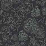 Ada Wallpaper - Midnight - by Scott Living. Click for more details and a description.