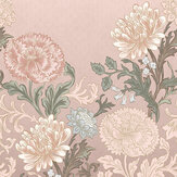 Classic Flora Mural - Pink - by Albany. Click for more details and a description.