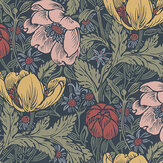 May Floral Wallpaper - Multi coloured - by Albany. Click for more details and a description.