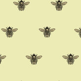 Honey Bee Wallpaper - Primrose - by Timorous Beasties. Click for more details and a description.