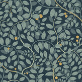 Kirke Wallpaper - Blue - by Galerie. Click for more details and a description.