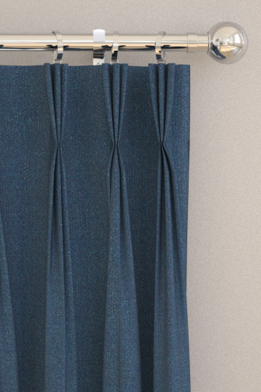 Lazio Curtains - Midnight - by Clarke & Clarke. Click for more details and a description.