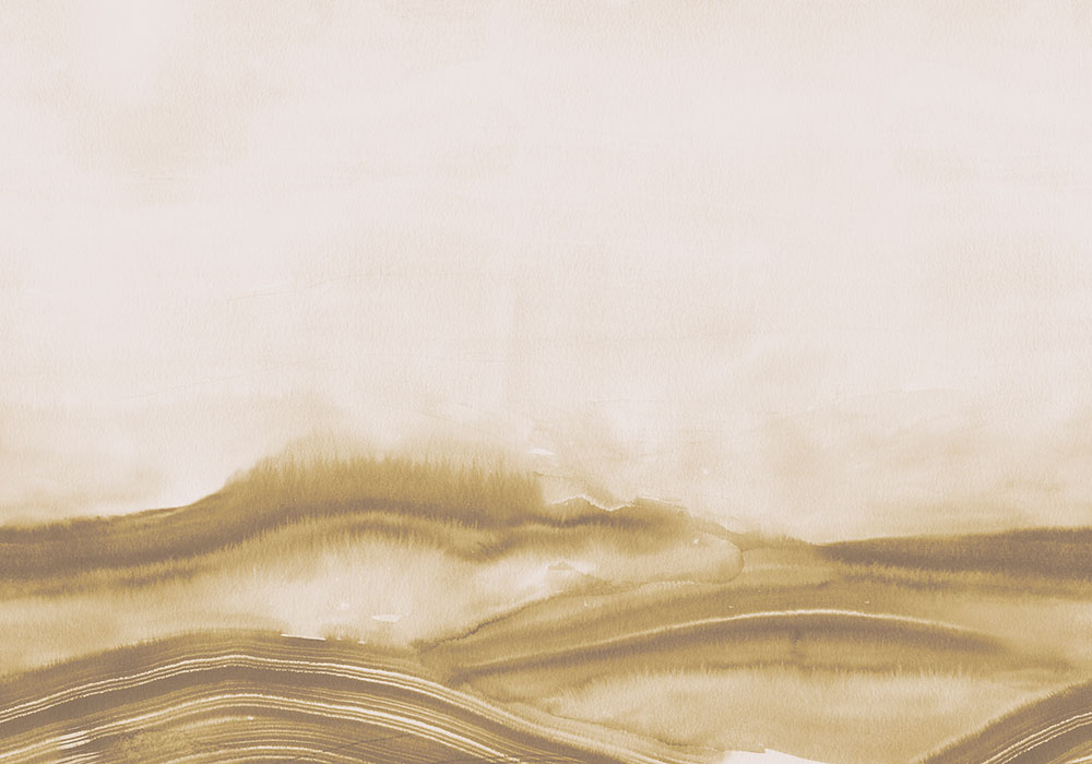 Atmospheric Haze Mural - Amber - by Coordonne