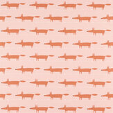 Midi Fox Fabric - Milkshake / Rose - by Scion. Click for more details and a description.