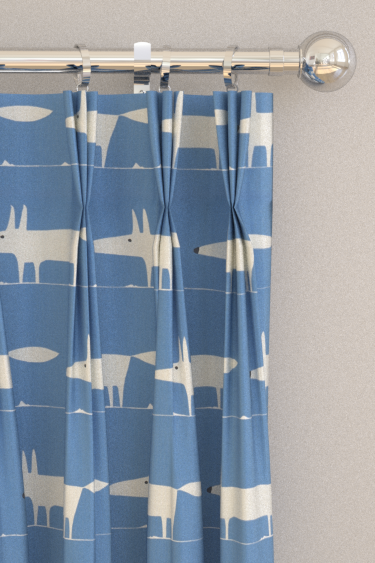 Midi Fox Curtains - Denim - by Scion. Click for more details and a description.