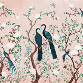 Edo Mural - Subtle Pink - by Coordonne. Click for more details and a description.