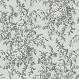 Picardie  Wallpaper - Sage - by Laura Ashley. Click for more details and a description.