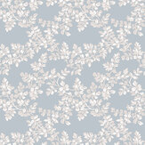 Burnham  Wallpaper - Pale Seaspray - by Laura Ashley. Click for more details and a description.