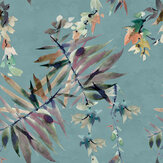 Essence Wallpaper - Aquamarine - by 1838 Wallcoverings. Click for more details and a description.