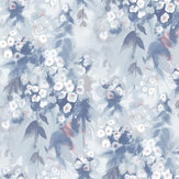 Cascade Wallpaper - Cornflower - by 1838 Wallcoverings. Click for more details and a description.