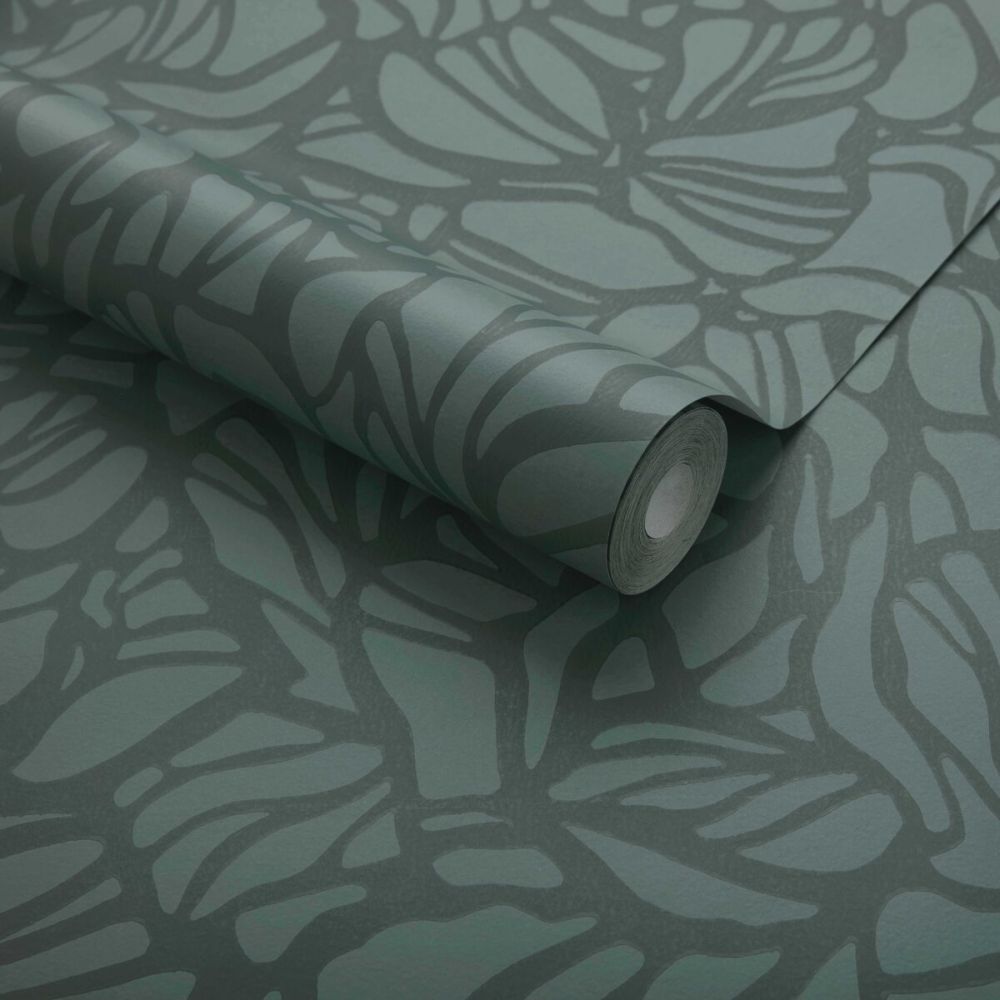 Purity Wallpaper - Forest - by 1838 Wallcoverings