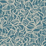 Purity Wallpaper - Blue - by 1838 Wallcoverings. Click for more details and a description.