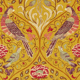 Seasons by May Fabric - Saffron - by Morris. Click for more details and a description.