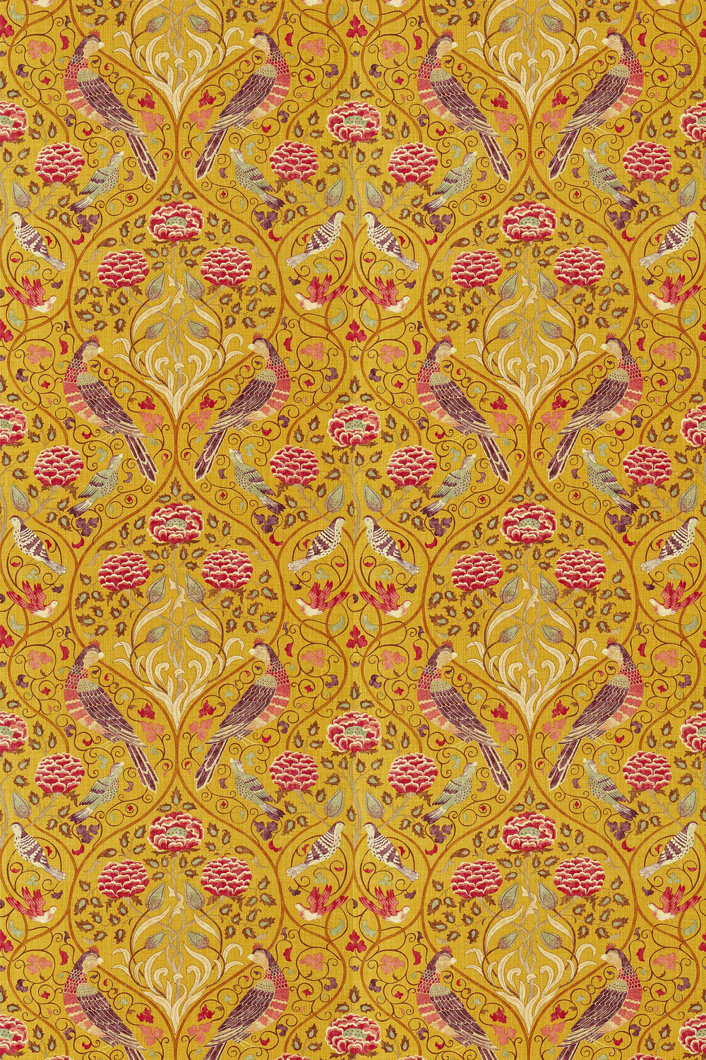 Seasons by May Fabric - Saffron - by Morris