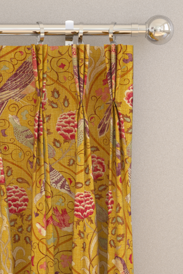 Seasons by May Curtains - Saffron - by Morris. Click for more details and a description.