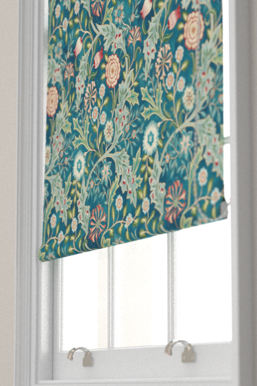 Wilhelmina Blind - Teal - by Morris. Click for more details and a description.