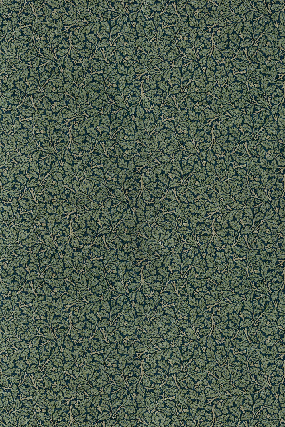 Oak Fabric - Teal / Slate - by Morris