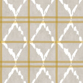 Shuka Wallpaper - Ocre - by Coordonne. Click for more details and a description.