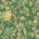 Eltham  Wallpaper - Emerald - by G P & J Baker. Click for more details and a description.
