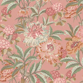 Summer Peony Wallpaper - Red - by G P & J Baker. Click for more details and a description.