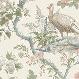 Broughton Rose Wallpaper - Blush - by G P & J Baker. Click for more details and a description.