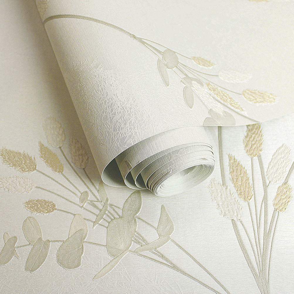 Amaranthe Wallpaper - Cream - by Albany