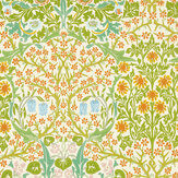 Blackthorn Wallpaper - Spring - by Morris. Click for more details and a description.