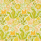 Compton Wallpaper - Summer Yellow - by Morris. Click for more details and a description.