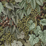 Cascading Garden Wallpaper - Green - by Albany. Click for more details and a description.