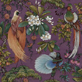 Yasuni Wallpaper - Plum - by Albany. Click for more details and a description.