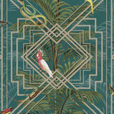 Amazon Wallpaper - Turquoise - by Albany. Click for more details and a description.