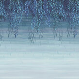 Panoramique Sophora - Bleu sarcelle - Albany. Cliquez pour en savoir plus et lire la description.