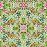Menagerie Wallpaper - Aqua - by Wedgwood by Clarke & Clarke. Click for more details and a description.