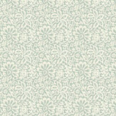 Flora Wallpaper - Aqua - by G P & J Baker. Click for more details and a description.
