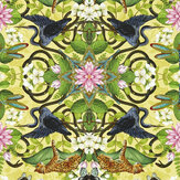 Wonderlust Wallpaper - Citron - by Wedgwood by Clarke & Clarke. Click for more details and a description.